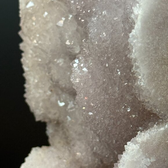 Pink Amethyst Sugar Druzy Raw Specimen on Stand Crystal 1029g Natural Earth Stat - Picture 4 of 10